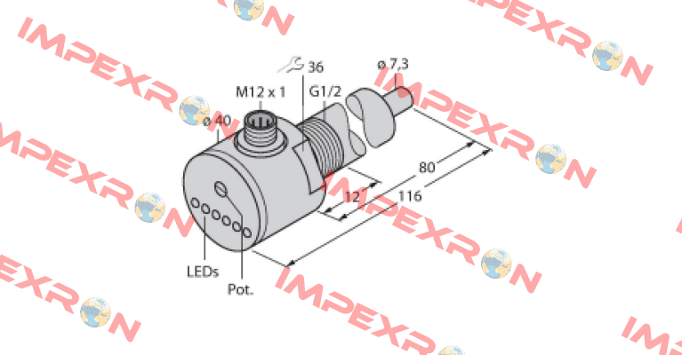 FCS-G1/2A4-AP8X-H1141/L080 Turck