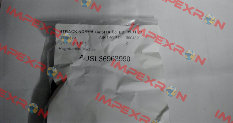 600432 / SN1782-10-21 Strack