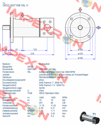 GR32 SMT 16B 55L V Settima