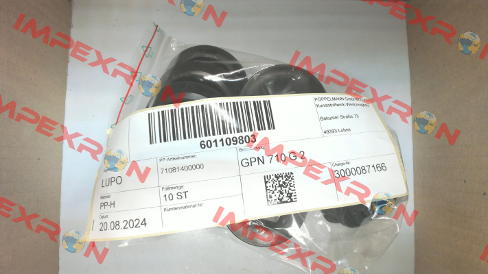 710 8140 0000 / GPN 710 G 2 Poppelmann