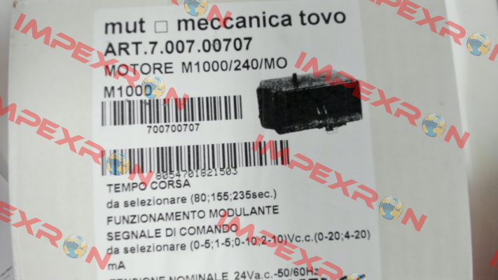 7.007.00707 Mut Meccanica Tovo SpA