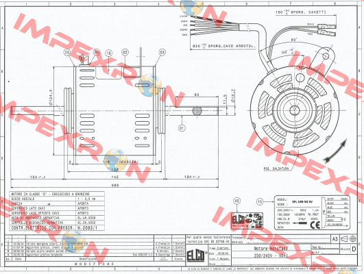 3FL 190-50 3V Elco