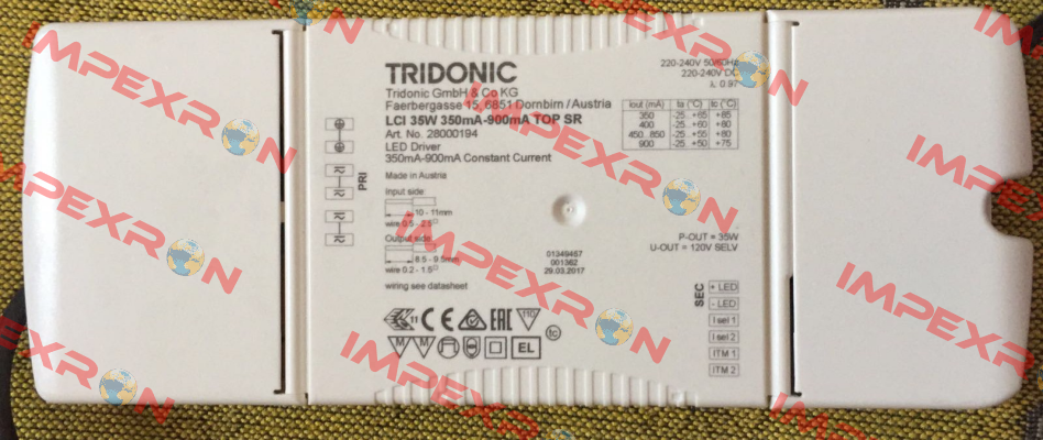 28000194 Tridonic