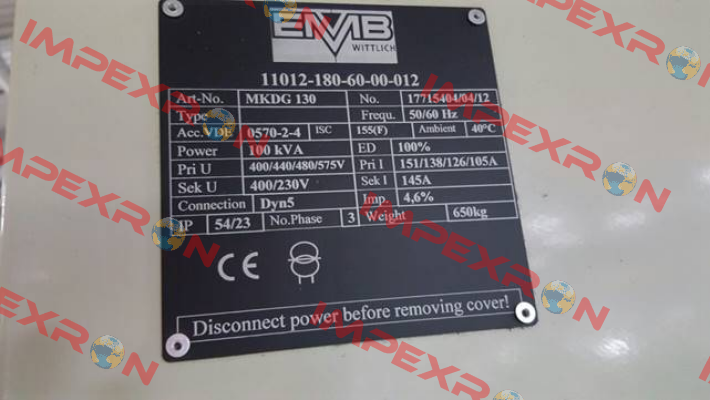 11012-180-60-00-012 OEM   Emb