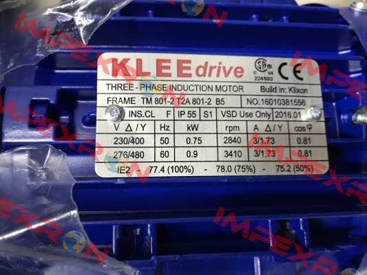 TM 801-2 T2A 801-2 B5  similar motor MS2 8024  Kleedrive