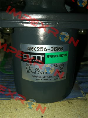 4RK25A-36RB obsolete,alternative 4RK25GN-AW2J  Oriental Motor