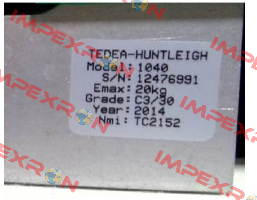 01040-020K-C3-11X Tedea-Huntleigh