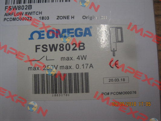 FSW802B Omega