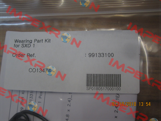 99133100  WEARING PART KIT  Hankison