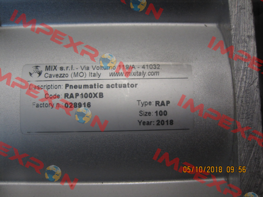 RAP100XB MIX Srl