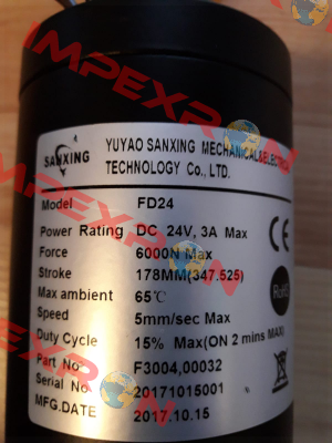 FD24 motor Sanxing