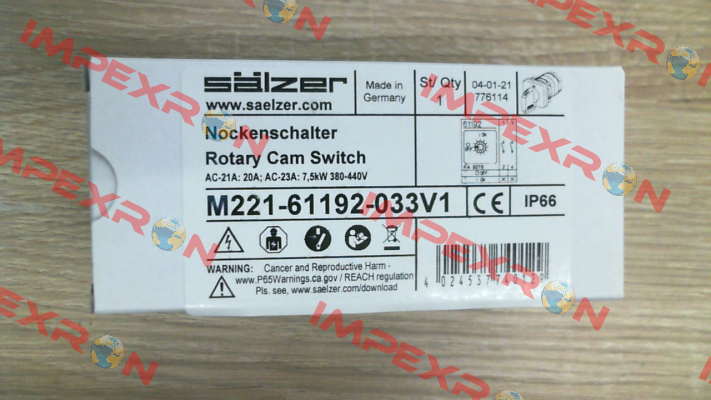 M221-61192-033V1 Salzer