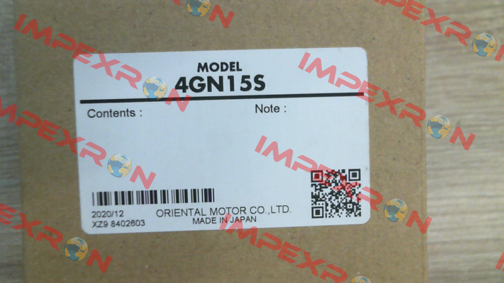 4GN15S Oriental Motor