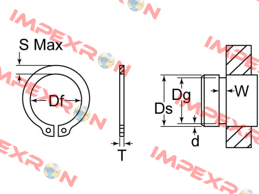 DSHR-025 Rotor Clip