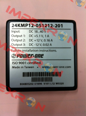 24KMP12-051212-201  Bel Power Solutions