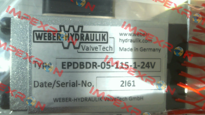 EPDBDR-05-115-1-24V Weber Hydraulik