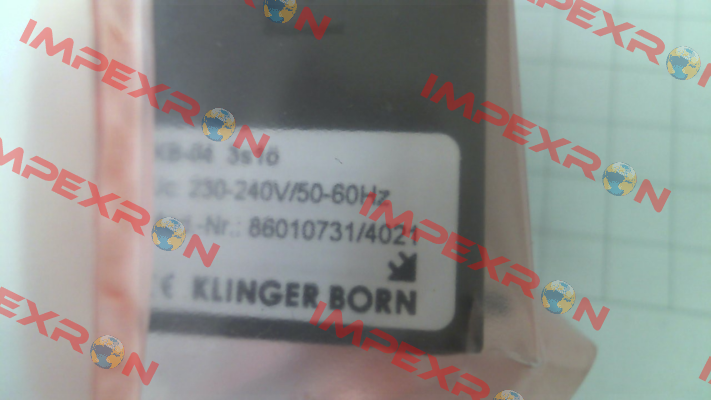 8601.0731 Klinger Born