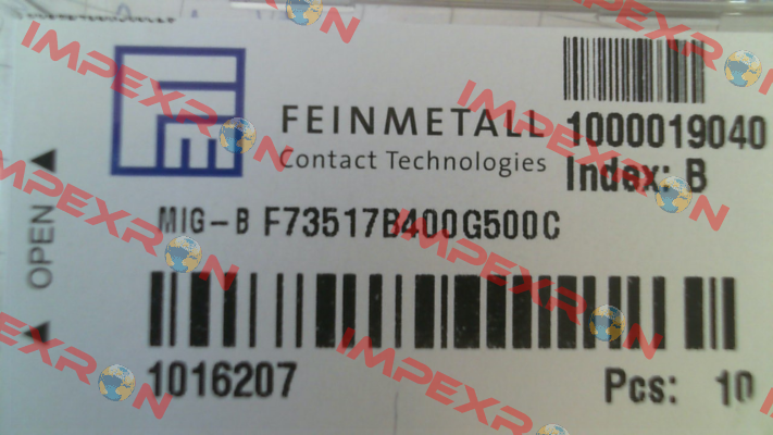 F73517B400G500C FEINMETALL