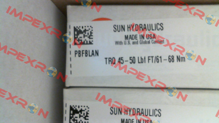 PBFBLAN Sun Hydraulics