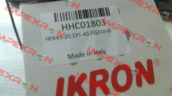 HHC01803 / HEK45-20.135-AS-FG010-B-25/65l/min. Ikron