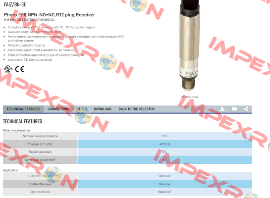 FAIZ/BN-3E Micro Detectors / Diell