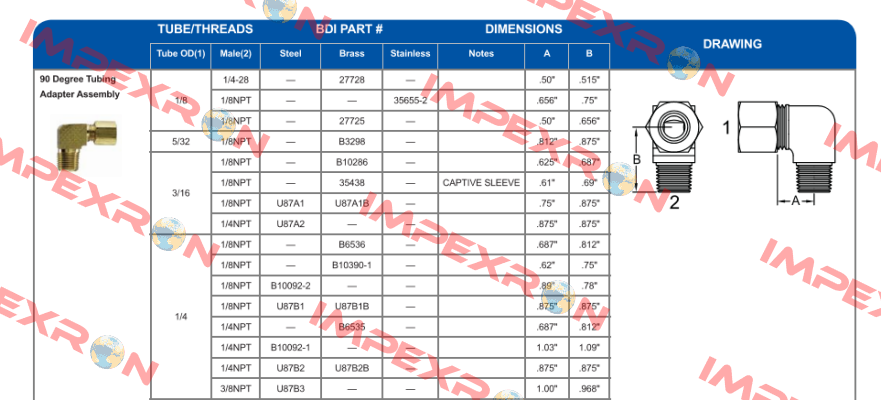 B10390-1 Bijur Delimon