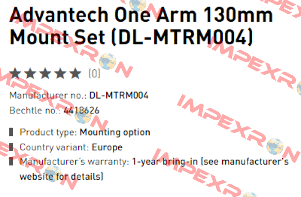 DL-MTRM004 Advantech