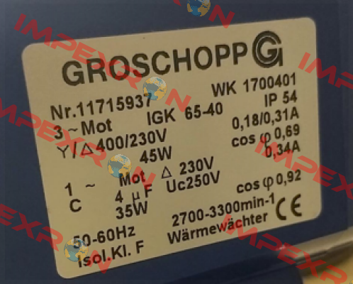 IGKU 65 40 Groschopp