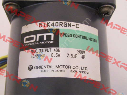 5IK40RGN-CW2E Oriental Motor