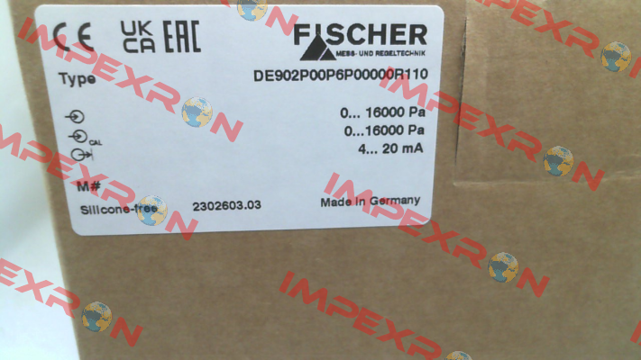 DE902P00P6P00000R112 Fischer Mess Regeltechnik