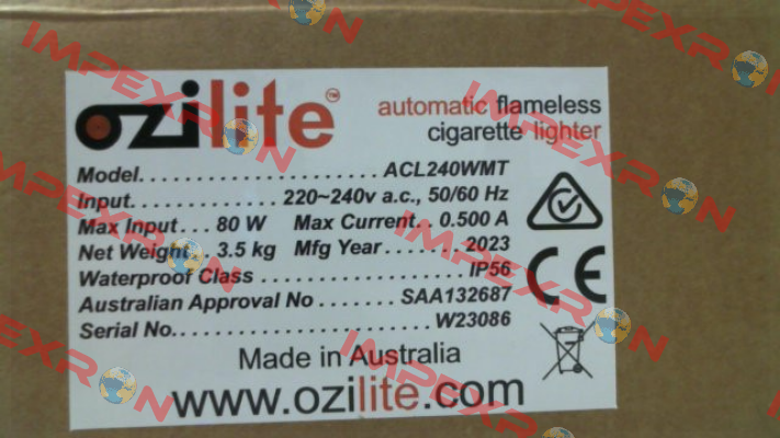 ACL240WMT Ozilite - Automatic