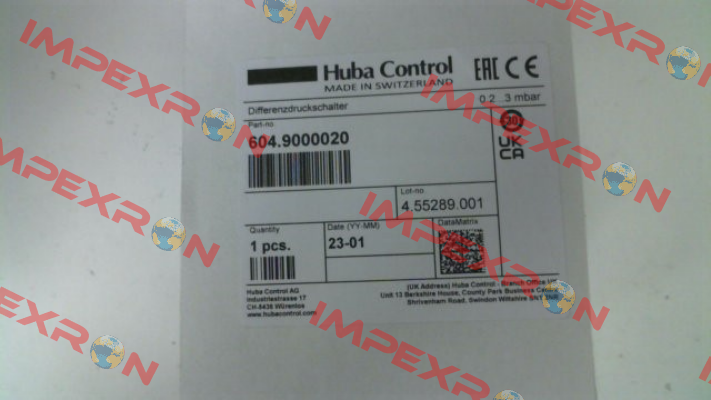 604.9000020 Huba Control