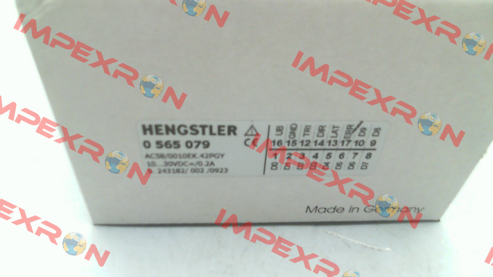 p/n: 0565079, Type: AC58/0010EK.42PGY Hengstler