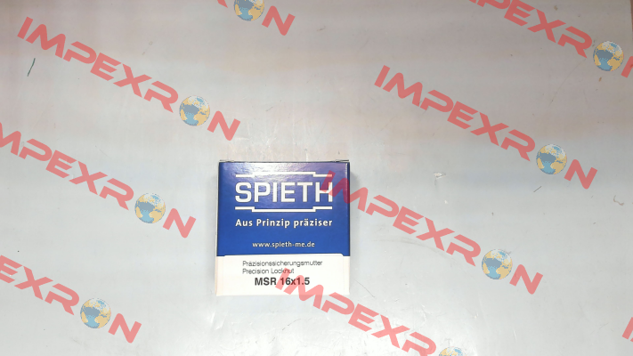 K-10101601 / MSR 16x1.5 Spieth